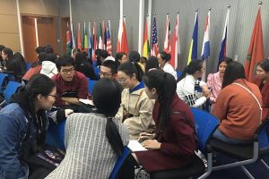 Dr. Johnson’s MBA Class at CTBU